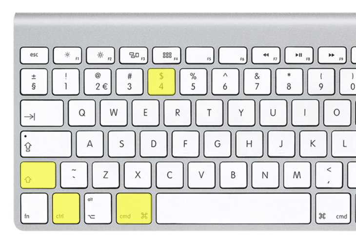 Take a portion of your screen on Mac